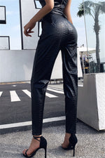 Load image into Gallery viewer, Livie Leather Pants - ÈquilibreFashions
