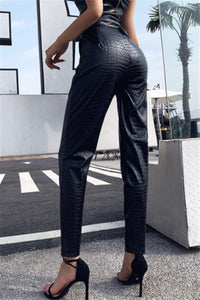 Livie Leather Pants - ÈquilibreFashions