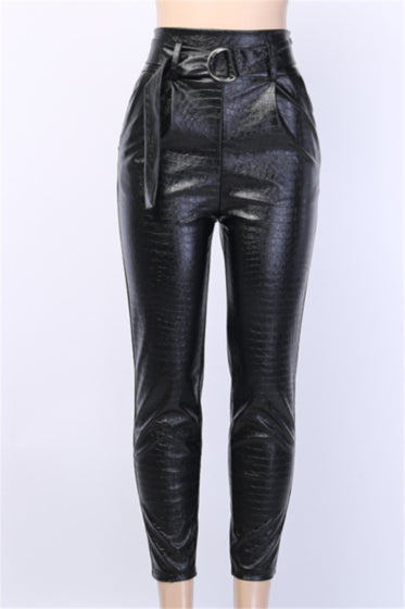 Livie Leather Pants - ÈquilibreFashions