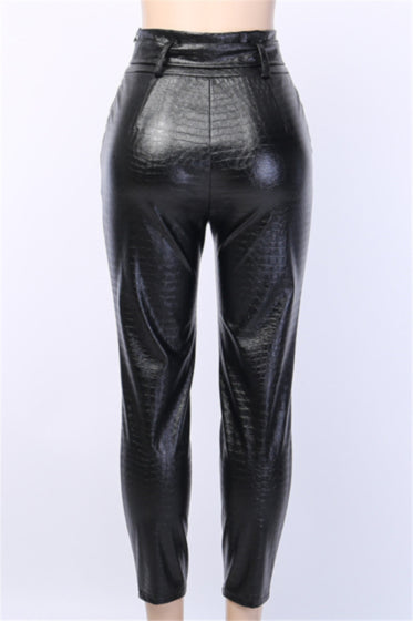 Livie Leather Pants - ÈquilibreFashions