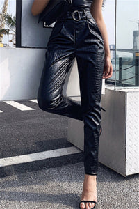 Livie Leather Pants - ÈquilibreFashions