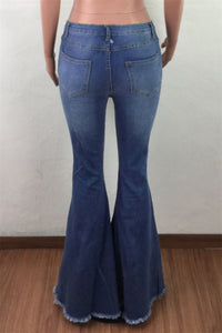 Josefa Bell bottom Jeans - ÈquilibreFashions