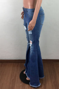 Josefa Bell bottom Jeans - ÈquilibreFashions