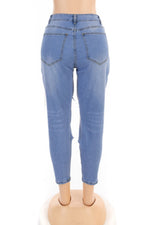 Load image into Gallery viewer, Jacqueline Chained Jeans - ÈquilibreFashions
