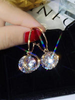Load image into Gallery viewer, Easy Matching Shiny Rhinestone Earring - ÈquilibreFashions
