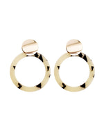 Load image into Gallery viewer, Simple Design Metal Sequin Round Earrings - ÈquilibreFashions
