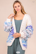 Load image into Gallery viewer, Laura Bubble Sleeved Cardigan - ÈquilibreFashions
