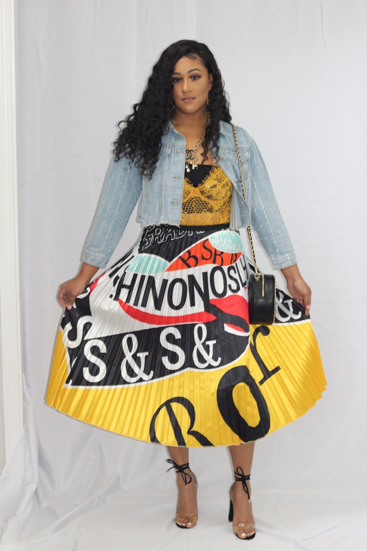 Graffiti Skirt - ÈquilibreFashions