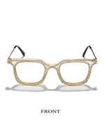 Load image into Gallery viewer, Fashion Frame Rhinestone Glasses - ÈquilibreFashions
