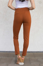 Load image into Gallery viewer, Claire Rust Tights - ÈquilibreFashions
