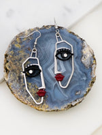 Load image into Gallery viewer, Picasso Dangle earrings - ÈquilibreFashions

