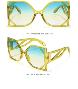 Fashion cat eye framed sunglasses - ÈquilibreFashions