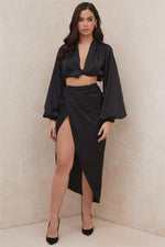 Load image into Gallery viewer, Just A Peak Two Piece Set - ÈquilibreFashions
