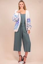 Load image into Gallery viewer, Laura Bubble Sleeved Cardigan - ÈquilibreFashions
