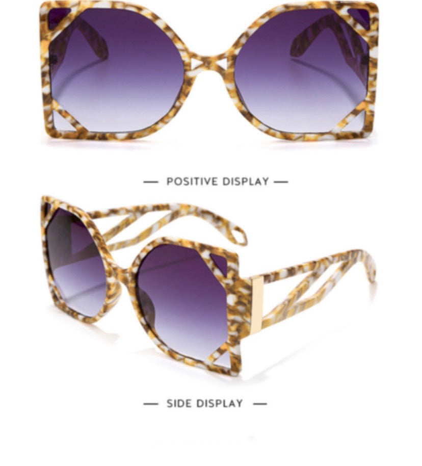 Fashion cat eye framed sunglasses - ÈquilibreFashions