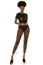 Load image into Gallery viewer, Pearliana Transparent Pants - ÈquilibreFashions
