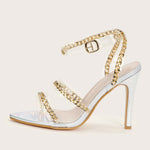Load image into Gallery viewer, Crystalina Sandal Heels - ÈquilibreFashions
