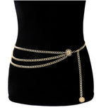 Load image into Gallery viewer, 1 pc Three-layer fashion belt body chain - ÈquilibreFashions
