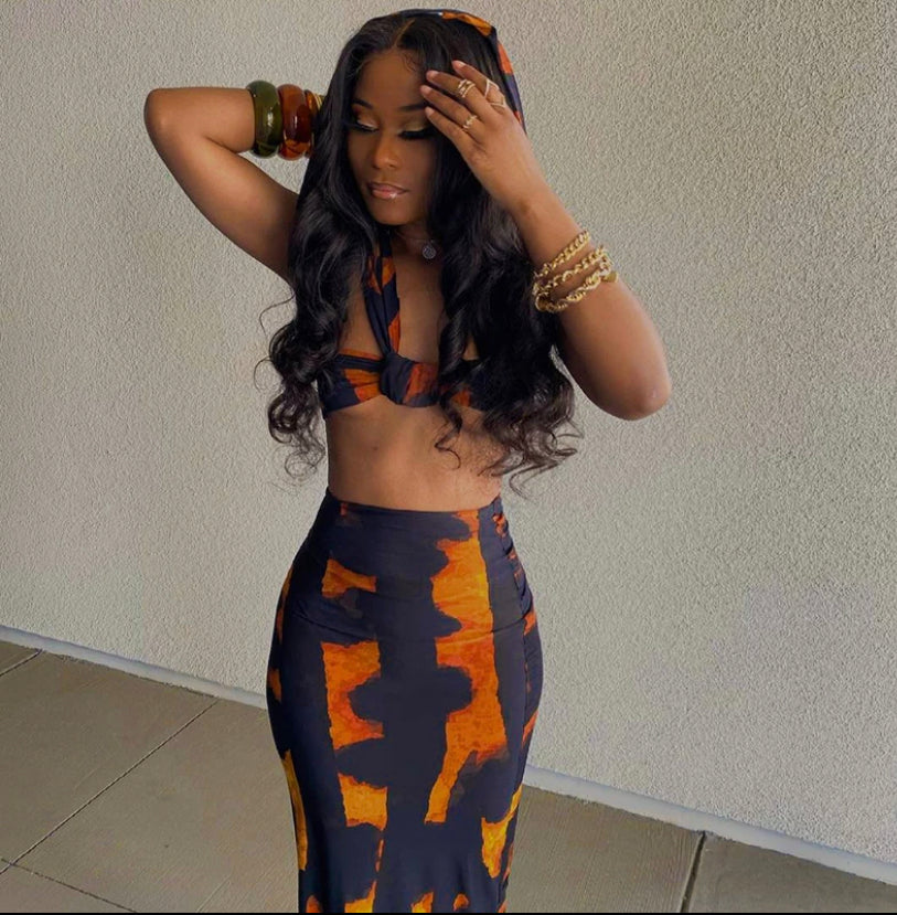 Goddess two piece set - ÈquilibreFashions