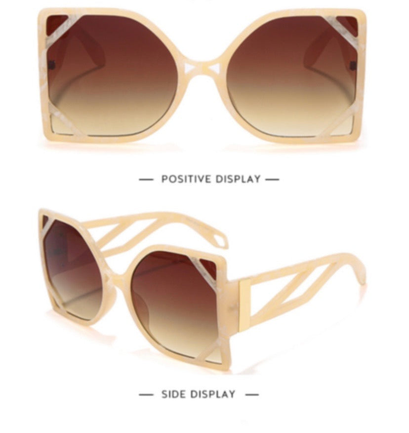 Fashion cat eye framed sunglasses - ÈquilibreFashions