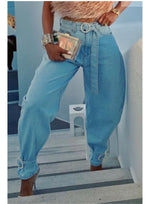 Load image into Gallery viewer, Joelle Denim Joggers - ÈquilibreFashions
