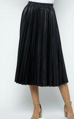 Load image into Gallery viewer, Good Will Hunting Faux Leather Skirt - ÈquilibreFashions
