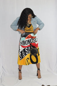 Graffiti Skirt - ÈquilibreFashions