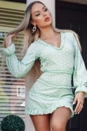 Mint Dress - ÈquilibreFashions